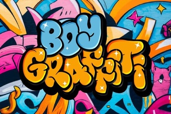 Bold Boy Graffiti Font Ideas for Creative Design Projects