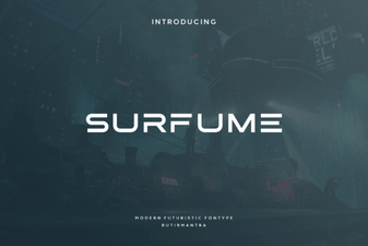 Surfume Font – Modern Sans Serif Typeface for Clean Designs