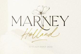 Elegant Marney Holland Font for Stylish Designs