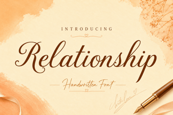 Relationship Fonts That Tell a Love Story in Design