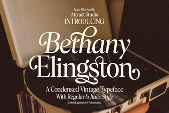 Bethany Elingston Font: Elegant Style for Creative Design