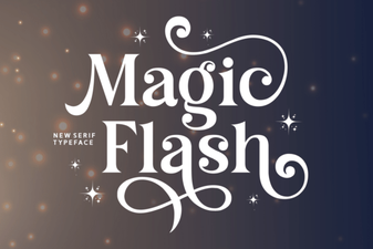 Magic Flash Font: Bold Typography for Creative Design