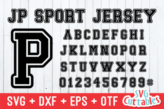 Design Your Team's Identity with Jp Sport Jersey Font
